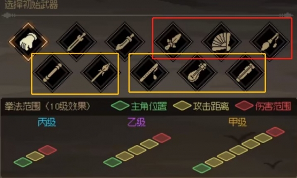 《大侠立志传》武器选择什么？开局武器选择推荐