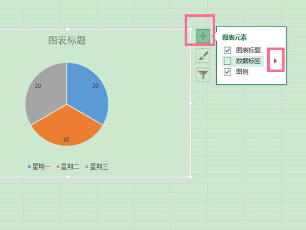 Excel如何显示饼图数值和百分比-显示饼图数值和百分比方法