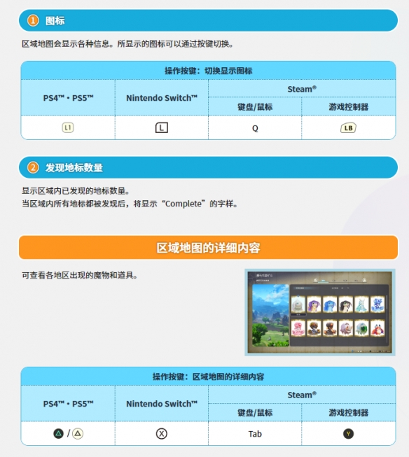 《莱莎的炼金工房3》地图怎么使用？地图使用方法