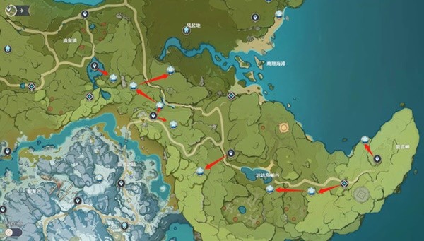 《原神》3.5版申鹤培养材料收集攻略