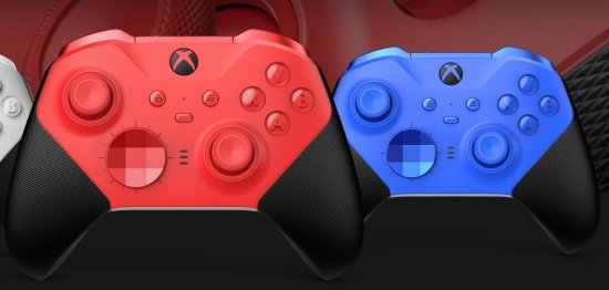 Xbox精英版2代手柄青春版新配色公布：经典红与蓝