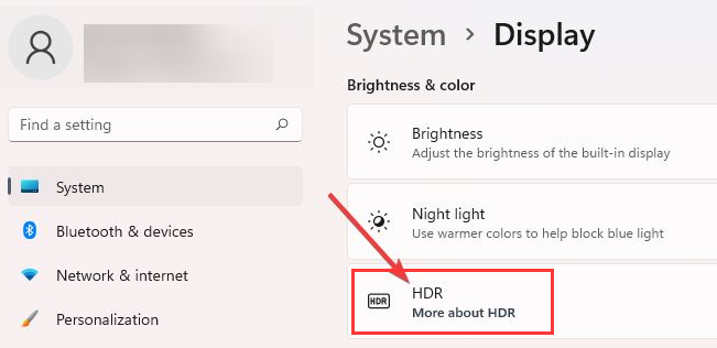 Windows11怎么设置显示HDR视频-设置显示HDR视频的方法