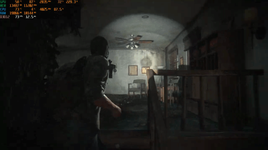 PC《最后生还者：第一部》4080 4K帧率测试 DLSS效果出色