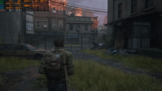 PC《最后生还者：第一部》4080 4K帧率测试 DLSS效果出色