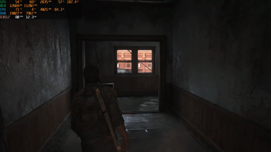 PC《最后生还者：第一部》4080 4K帧率测试 DLSS效果出色