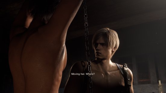 《生化危机4：重制版》光膀子MOD：里昂与路易斯裸身贴贴