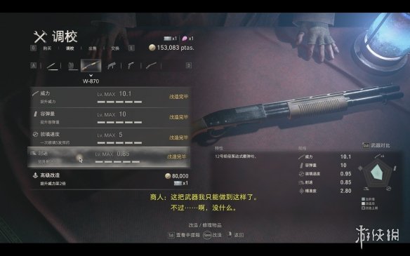 《生化危机4重制版》武器图鉴及使用点评 武器属性怎么样?