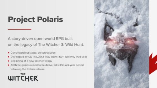 CDPR CEO宣称“北极星计划”就是《巫师4》 官方后来否认为口误