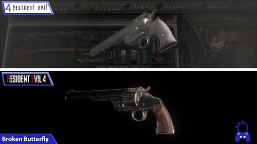 《生化危机4》原版/重制武器对比：经典设计得以传承