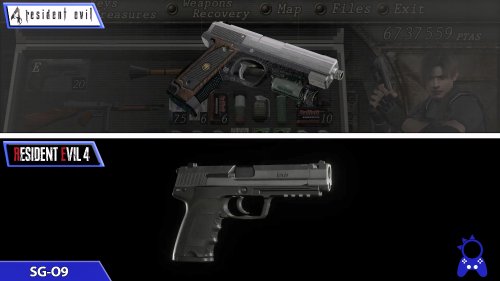 《生化危机4》原版/重制武器对比：经典设计得以传承