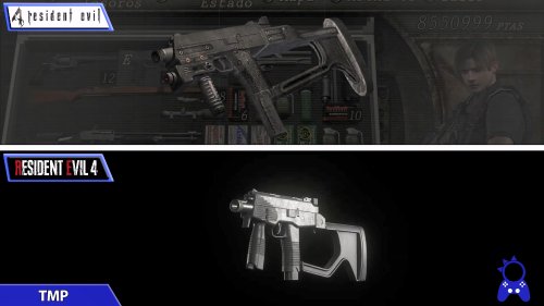 《生化危机4》原版/重制武器对比：经典设计得以传承