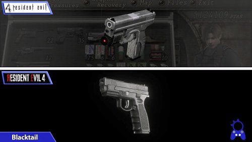 《生化危机4》原版/重制武器对比：经典设计得以传承