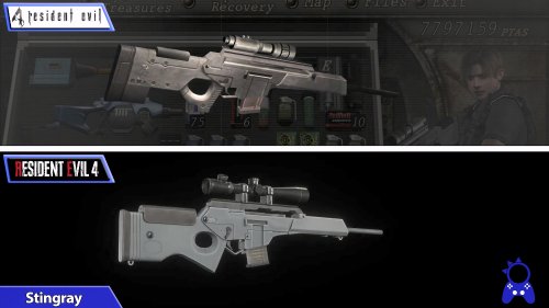 《生化危机4》原版/重制武器对比：经典设计得以传承