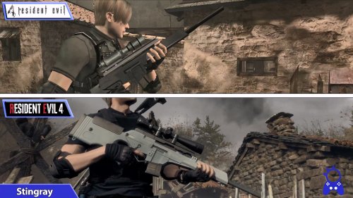 《生化危机4》原版/重制武器对比：经典设计得以传承