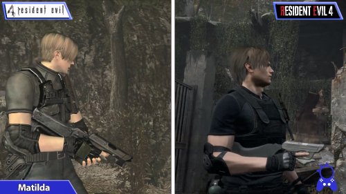 《生化危机4》原版/重制武器对比：经典设计得以传承