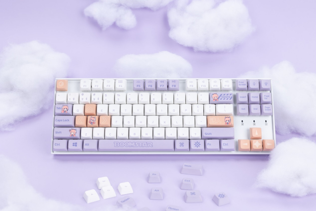 一拍即合！影驰 x Keychron推出星曜娘联名键盘