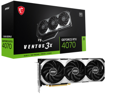 MSI微星推出NVIDIA GeForce RTX 4070系列显卡