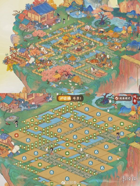 《桃源深处有人家》整体布局推荐 全岛全景一览