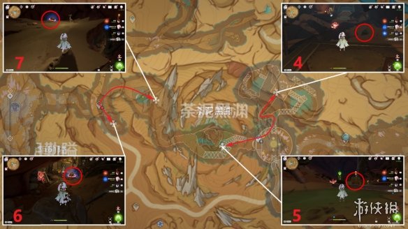 《原神》苍漠囿土奇馈宝箱全收集 苍漠囿土奇馈宝箱分布图