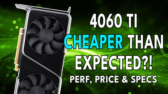 下月发！RTX 4060 Ti售价曝光：3000元拿下