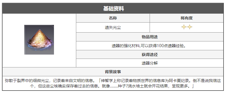 崩坏星穹铁道遗失光尘怎么获得 遗失光尘获得方法途径攻略