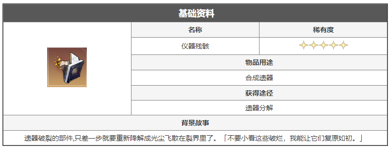 崩坏星穹铁道仪器残骸怎么获得 仪器残骸获得方法途径攻略