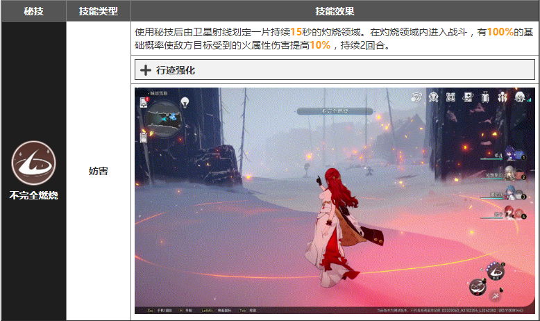 崩坏星穹铁道姬子技能有哪些 姬子技能介绍大招展示