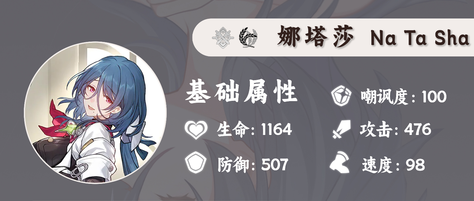 崩坏星穹铁道娜塔莎厉害吗 娜塔莎强度分析