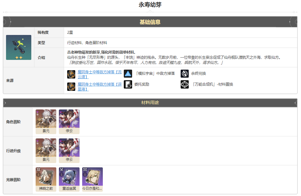 崩坏星穹铁道永寿幼芽怎么获得 永寿幼芽获得方法途径攻略