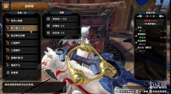 《怪物猎人崛起》曙光6.0贯通轻弩怎么配装？曙光6.0贯通轻弩配装分享
