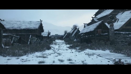 虚幻5还原《老滚》雪漫城：寒风萧瑟景色壮观