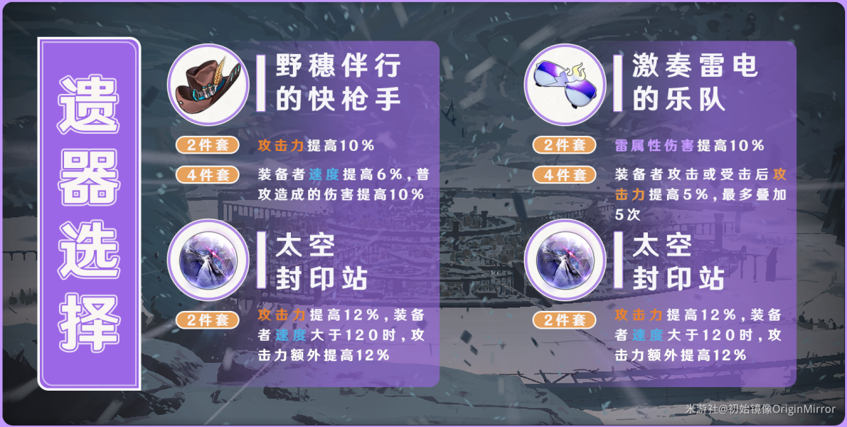 崩坏星穹铁道停云遗器怎么搭配 崩坏星穹铁道停云遗器最强搭配推荐