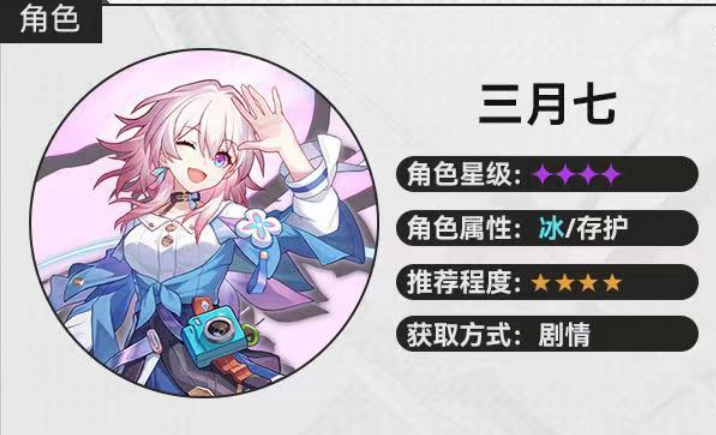 崩坏星穹铁道免费的角色有哪些 可白嫖的游戏角色怎么样