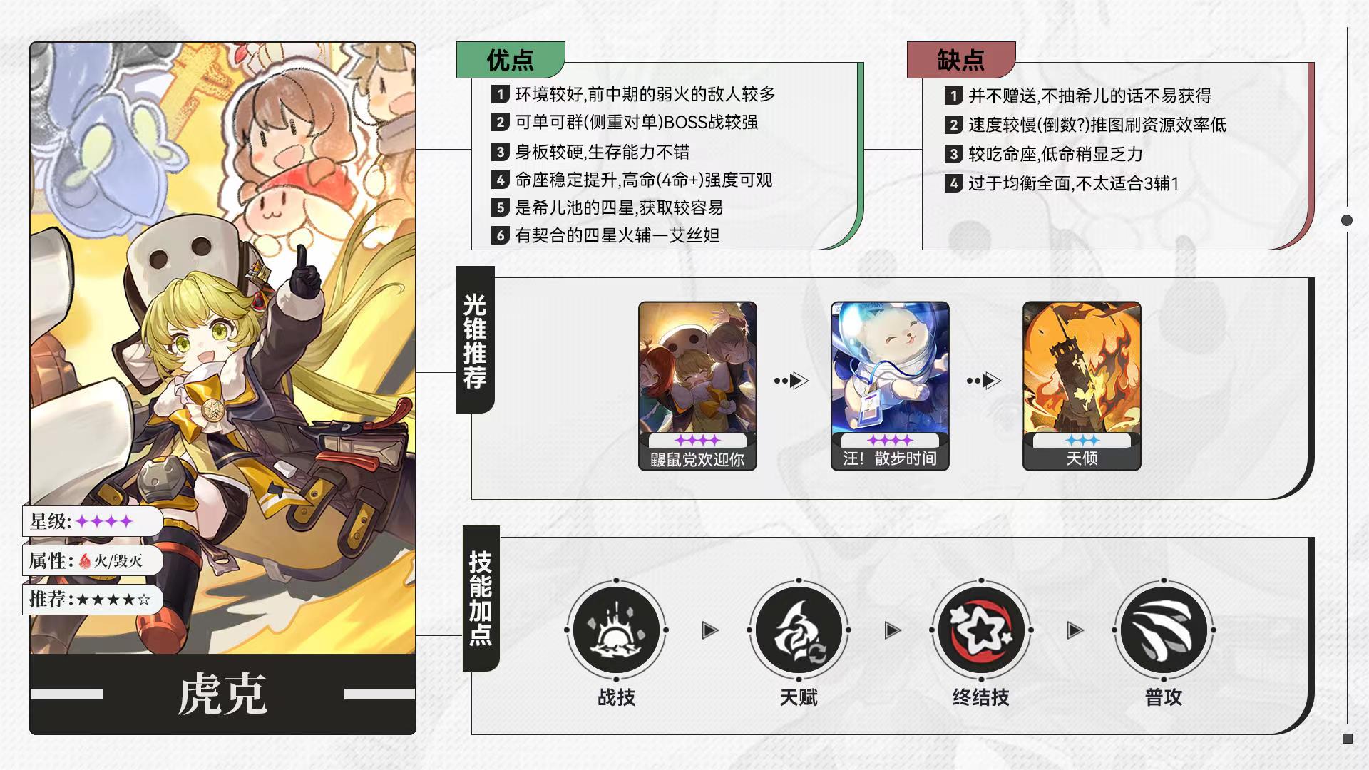 崩坏星穹铁道开荒四星角色推荐 前期开荒四星角色使用大全