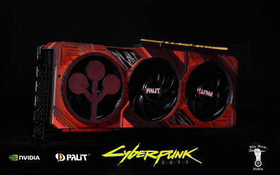 英伟达晒《2077》主题4070Ti：“荒坂风”涂装太帅