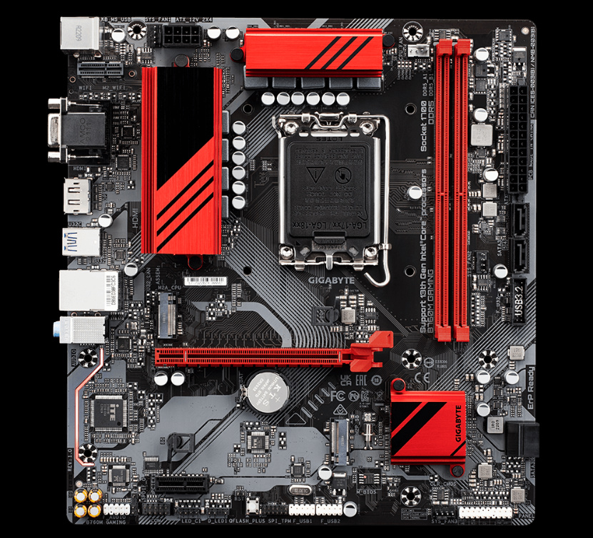 999元主板超频至8200MHz，技嘉B760M GAMING魔鹰或将成为“内卷王”