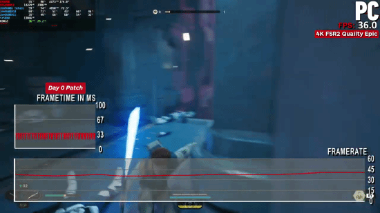 IGN《星球大战绝地：幸存者》画面对比：帧数下降明显
