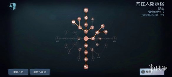 《第五人格》隐士天赋推荐 隐士天赋加点图
