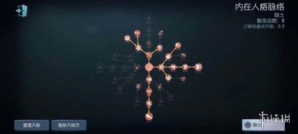 《第五人格》隐士天赋推荐 隐士天赋加点图