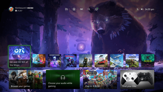 Xbox新UI正式公布！图标终于不挡壁纸了