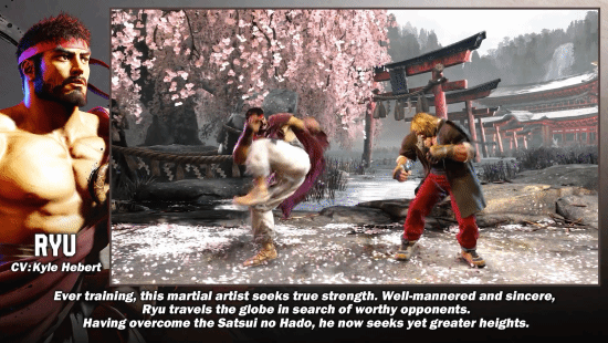 《街霸6》“隆”角色介绍片：吃我一记波动拳