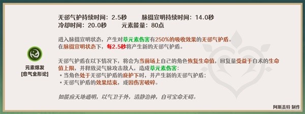 《原神》白术武器及圣遗物搭配推荐 白术队伍怎么搭配