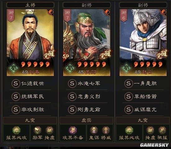 《三国志战略版》PK赛季完美共存十队武将搭配分享