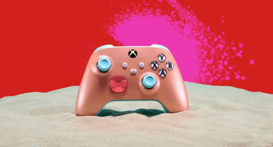 Xbox联动美甲品牌推出新配色手柄:夏日之吻闪耀夺目