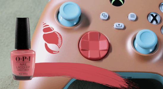 Xbox联动美甲品牌推出新配色手柄:夏日之吻闪耀夺目