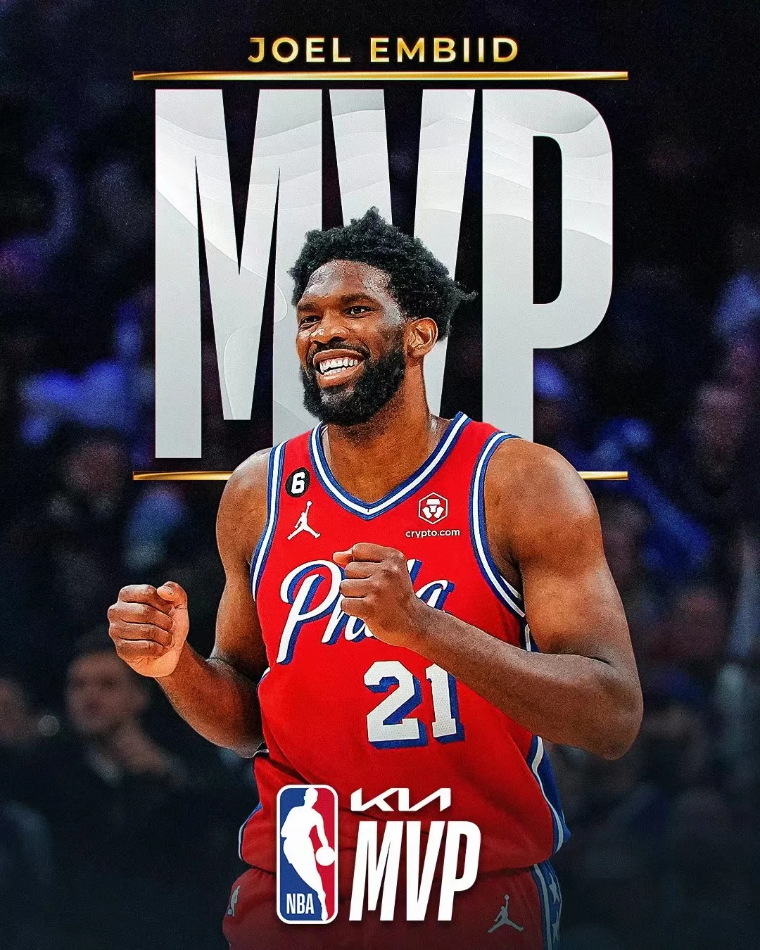 nba2023常规赛mvp 恩比德当选2022-23赛季最有价值球员