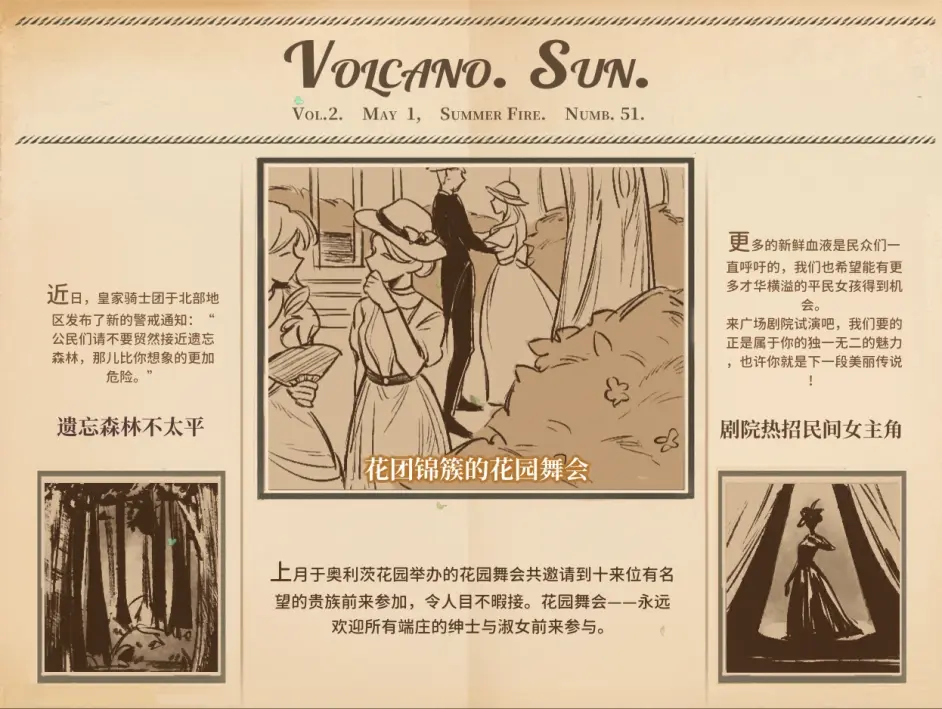 《火山的女儿》游戏共有多少份报纸？全报纸收集一览