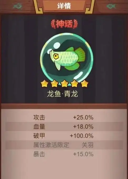 《咸鱼之王》吕布配什么鱼 吕布鱼灵推荐