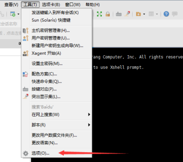 Xshell6怎样使用本地星号？Xshell6使用本地星号的方法