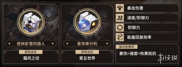 《崩坏星穹铁道》布洛妮娅遗器推荐 布洛妮娅遗器选择攻略